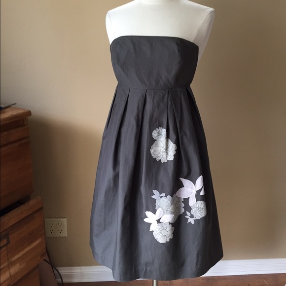 GAP Dresses & Skirts - Gap Silk Blend Dress Strapless