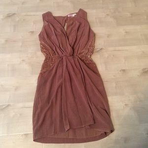 BCBG brown dress size small