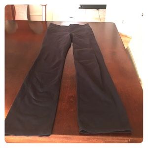 Athleta black straight up pants