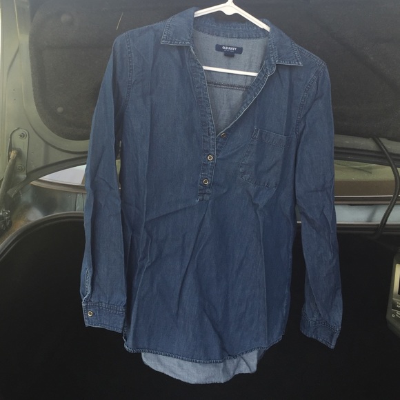 Old Navy denim top