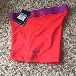 Nike pro shorts NWT