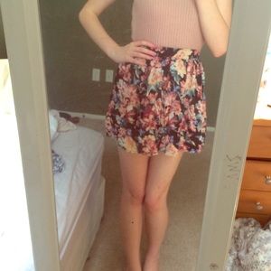 Floral skirt