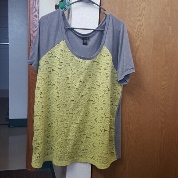 Torrid Lace Front T-Shirt