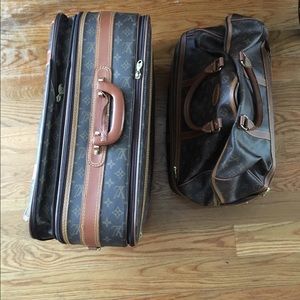 Louis Vuitton luggage