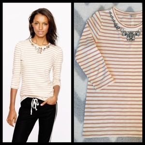 J - Crew Jeweled embellished top !