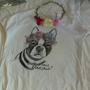 Cute frenchie tee