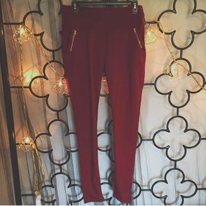 Deep Maroon Skinny Treggings 🆕