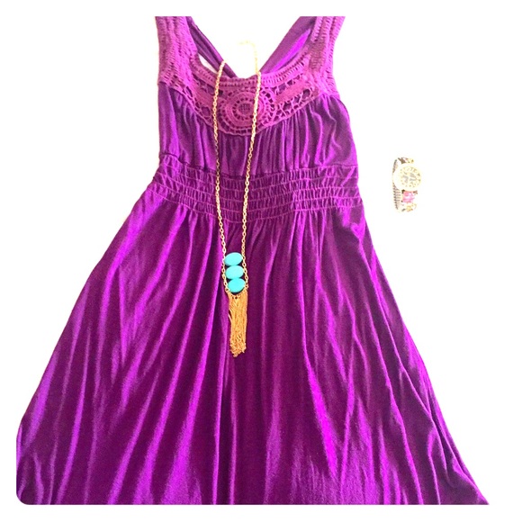Purple Forever 21 dress
