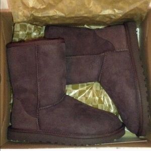Classic short brown uggs