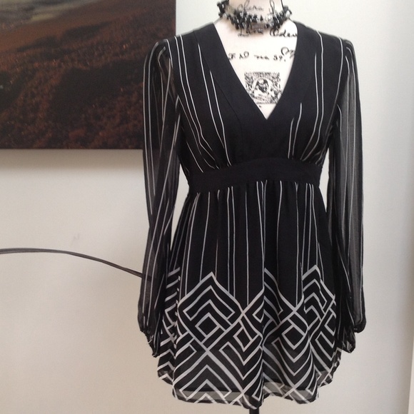 Michael Kors chiffon tunic