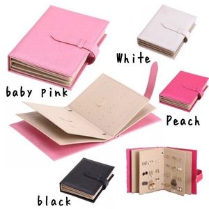 Jewelry Earring book PU Leather