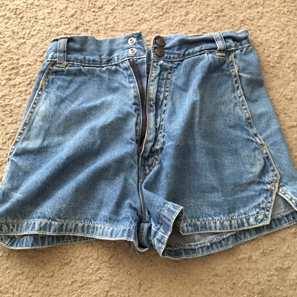 High wasted shorts