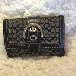🔸Coach🔸mini signature wallet