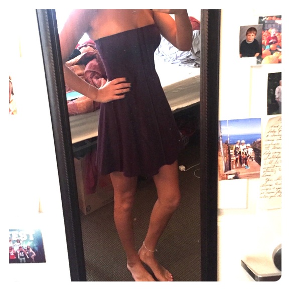 Strapless dress