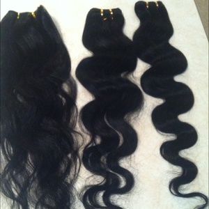 New Human Hair 20+inches 300g black
