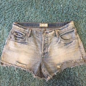 High Waisted Free People Shorts