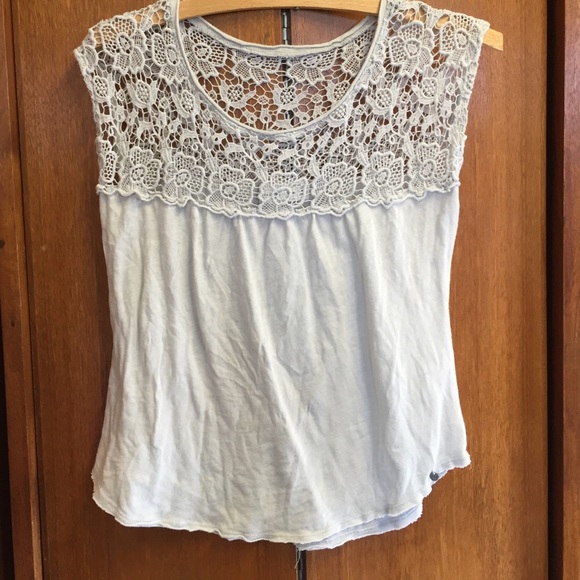 Sky gray colored blouse