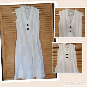 ZARA white dress