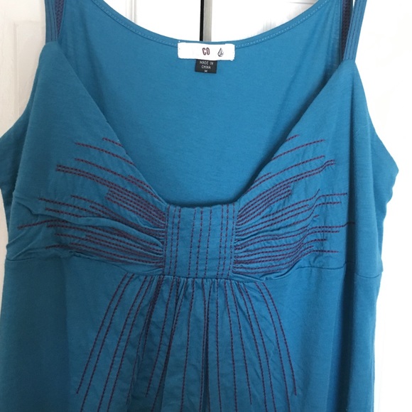 Volcom spaghetti strap top.  Size Medium. - Picture 3 of 4