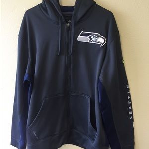 Men's Nike Seattle Seahawks Zip up