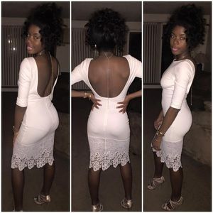 Creme Dream Dress•WORN ONCE!