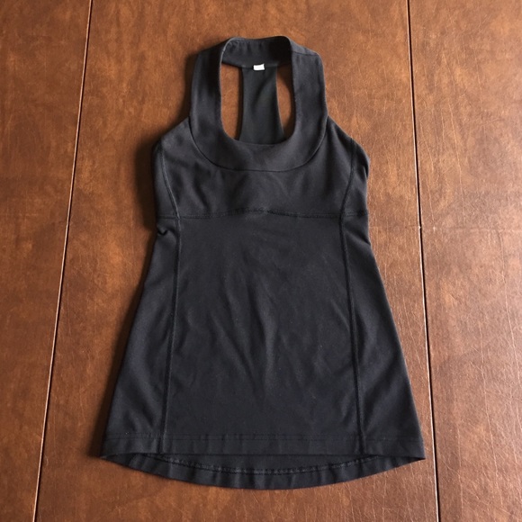 lululemon athletica Tops - Lululemon black mesh racerback tank