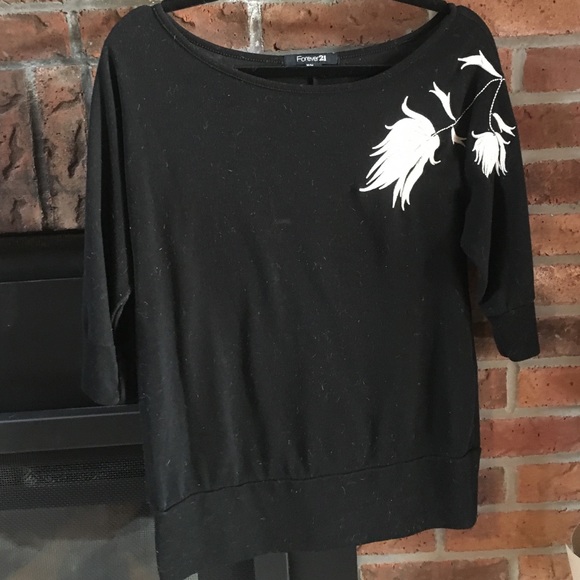 Forever 21 scoop neck sweater