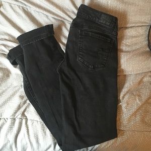 American Eagle Black Skinny Jeans