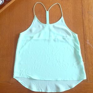 Adorable sea foam green racerback tank from H&M!