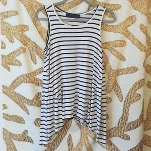 stripped tank top
