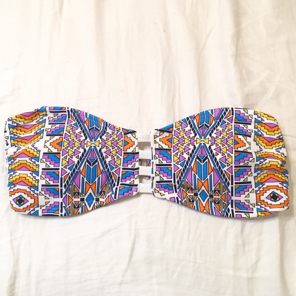 NWT sexy colorful bandeau