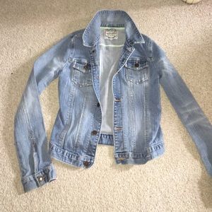 Abercrombie size small light wash jean jacket