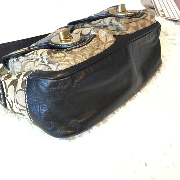 🔸Coach🔸Legacy Turnlock Shoulder Bag - Picture 2 of 4