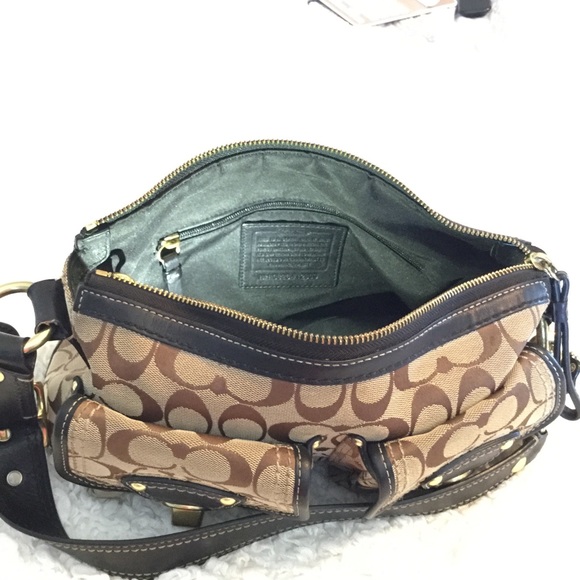 🔸Coach🔸Legacy Turnlock Shoulder Bag - Picture 3 of 4