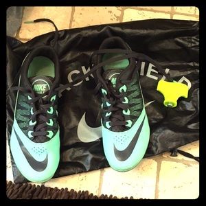 Nike, running track spikes