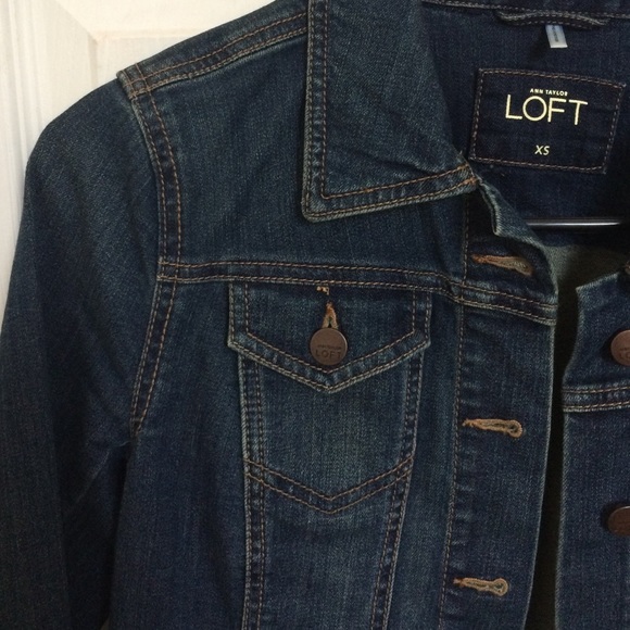 SOLD in Bundle LOFT Jean Jacket - Picture 2 of 2