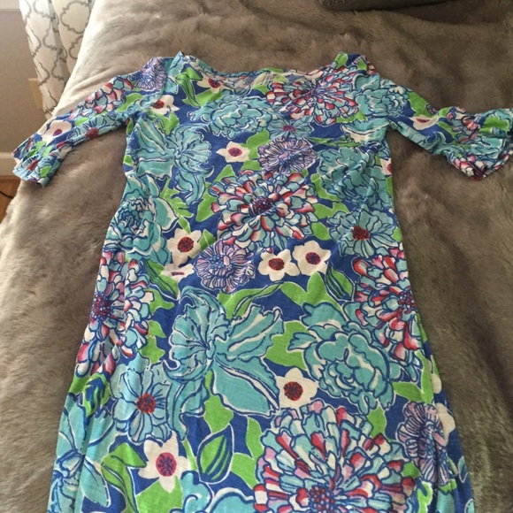 Lilly Pulitzer Boatneck T-shirt Dress