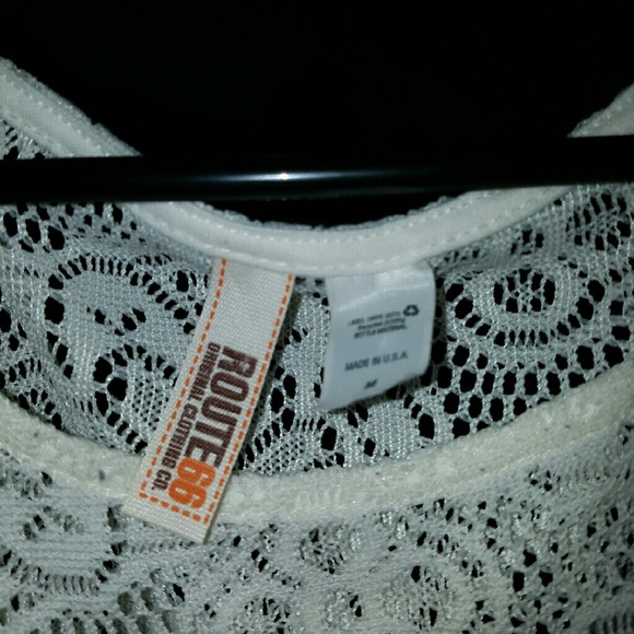 Lace white blouse - Picture 2 of 2