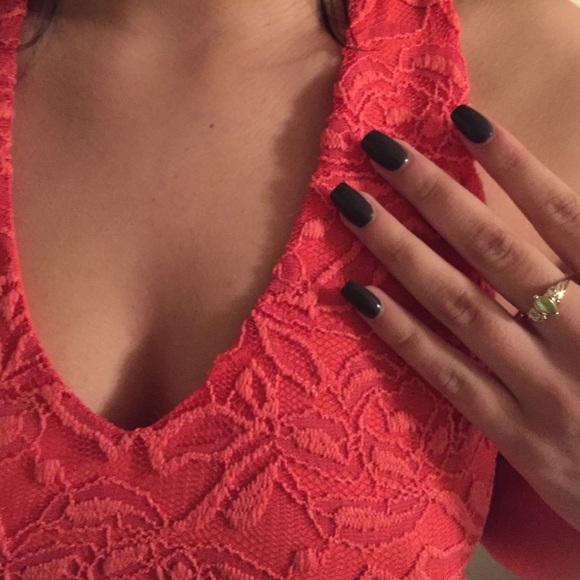 Coral blouse - Picture 2 of 4