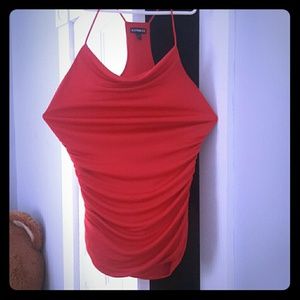 Hot red tank top