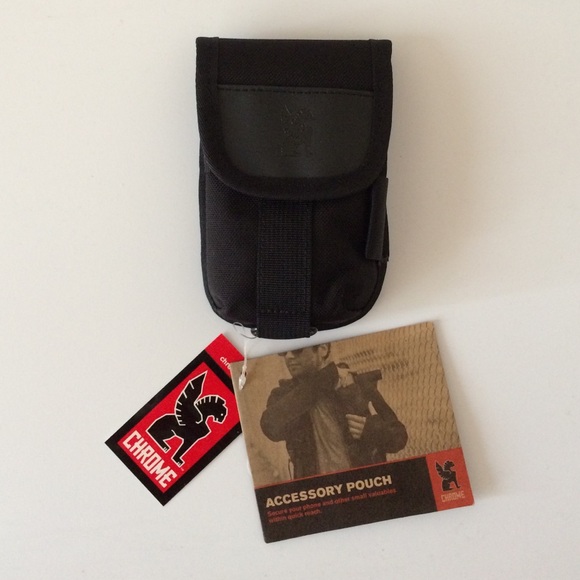 Chrome Industries Black Accessory/Cell Phone Pouch