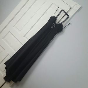 Pewter prom dress