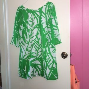 Lily for target green floral dress