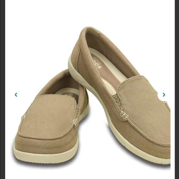 Crocs women's canvas loafer