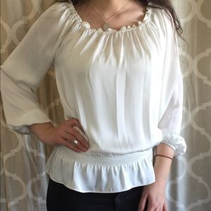 Cream Michael Kors blouse