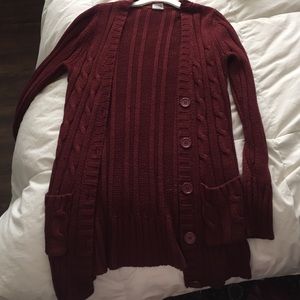 Super cozy cable knit cardigan