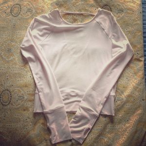 NWOT GapBody Ballet Pink Crop Too