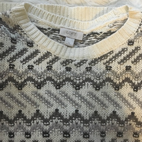 Loft thick sweater