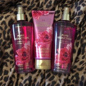 Perfume and body cream