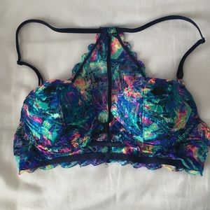 Colorful Racerback Push-up bra